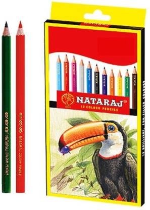 NATARAJ Full Size Colour Pencils Pencil  (Set of 60, Multi Colour)